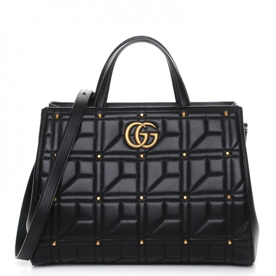 gucci matelasse top handle bag