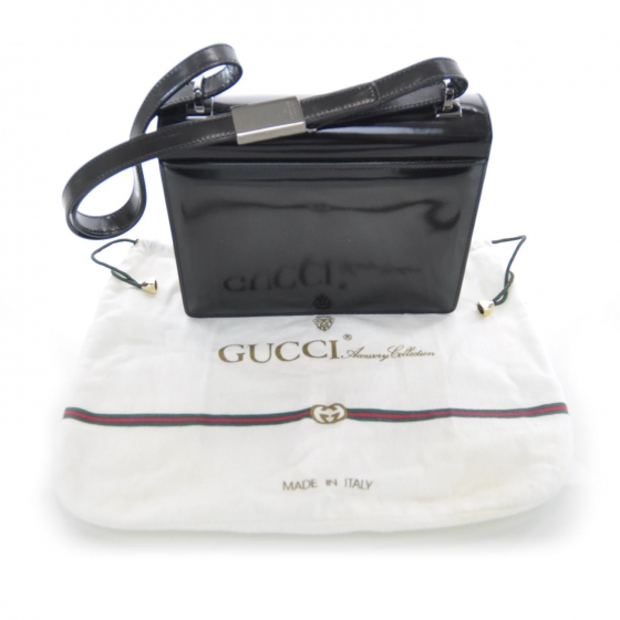 gucci flap bag black