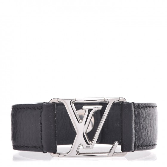 LOUIS VUITTON Bracelet Hockenheim LV Buckle M6295E Monogram