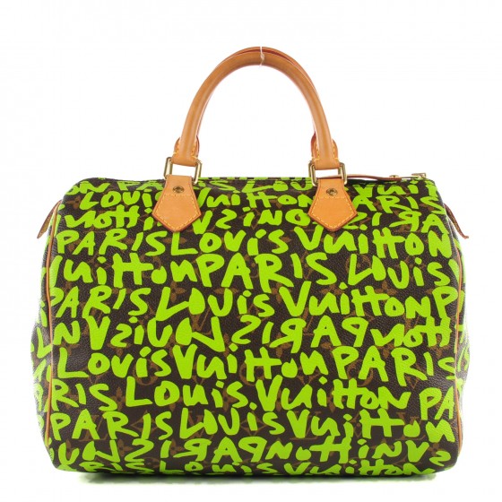 louis vuitton neon green bag