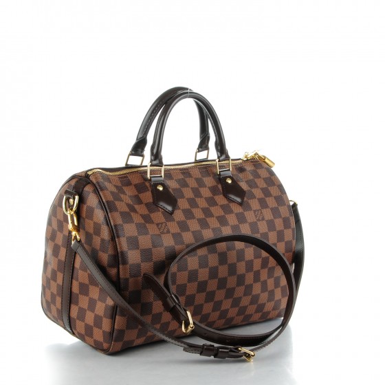 speedy 30 bandouliere damier ebene