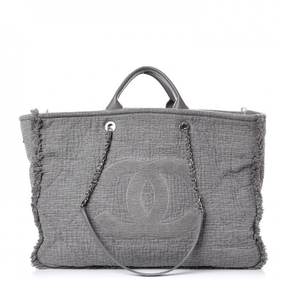 chanel double face tote