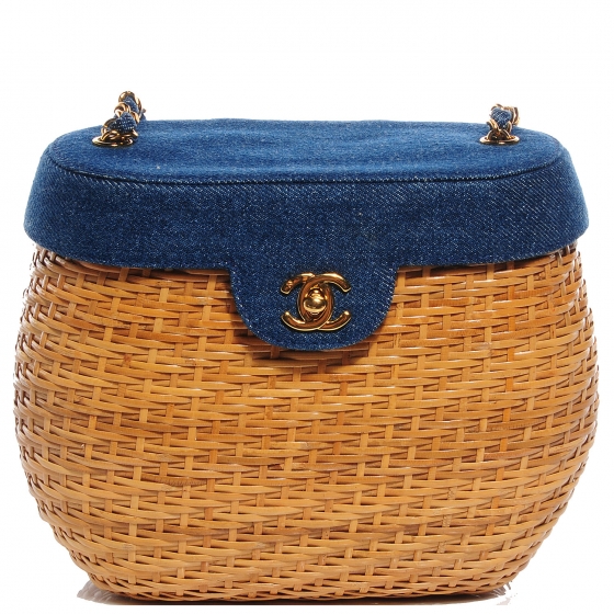 chanel basket purse