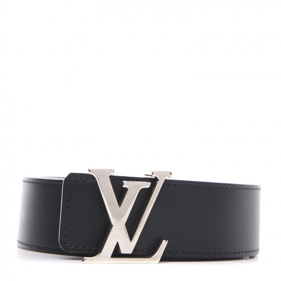 Louis Vuitton LV Initiales 35mm Reversible Belt, Black, 100