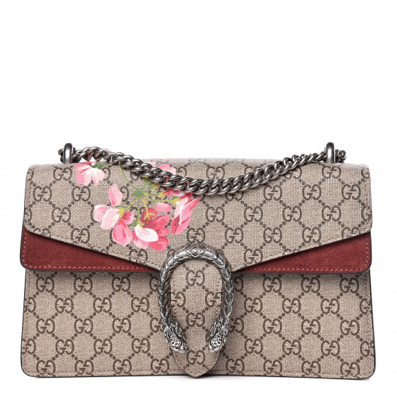 gucci gg supreme monogram blooms