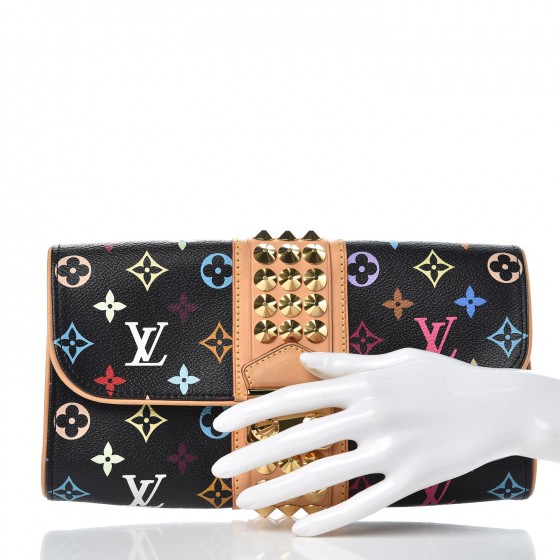 Сумка louis vuitton kasai clutch infini s037 - RvceShops's Closet - Louis  Vuitton Black Monogram Multicolore Courtney MM Bag w/o Strap