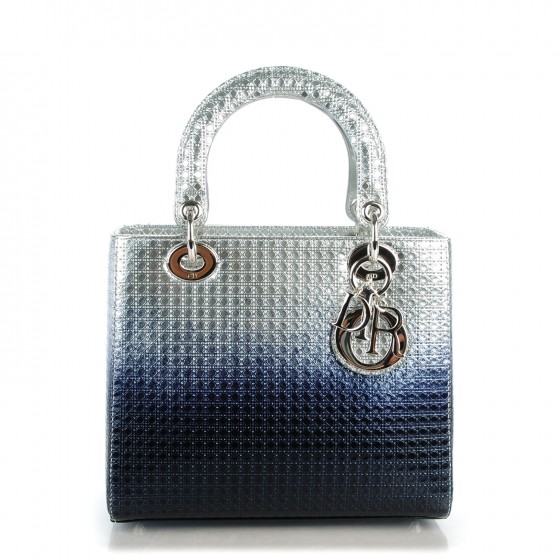 metallic dior bag