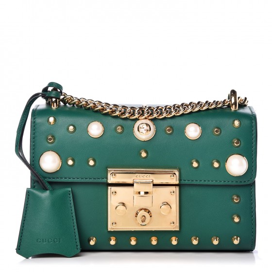 gucci padlock green