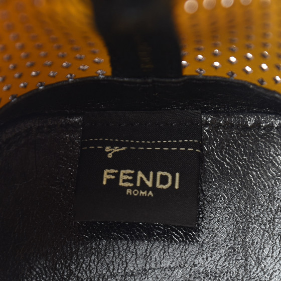 fendi perforated bucket bag