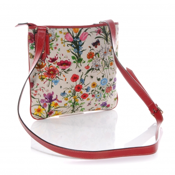 red floral gucci bag