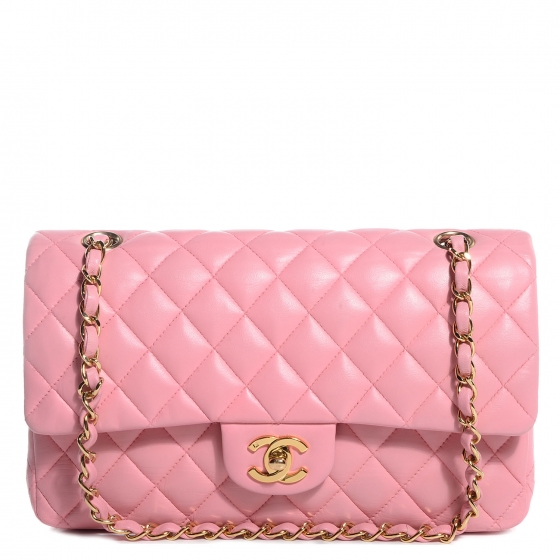 clear pink chanel bag