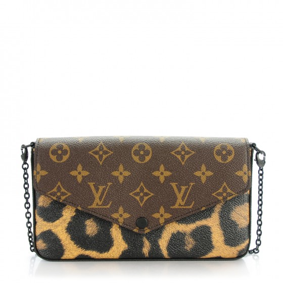 louis vuitton bag with leopard print