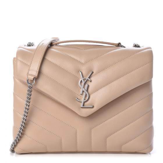 ysl loulou bag small beige