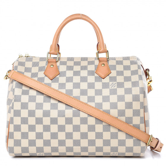 speedy bandouliere damier azur