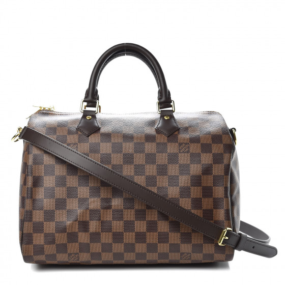 damier ebene speedy 30 bandouliere