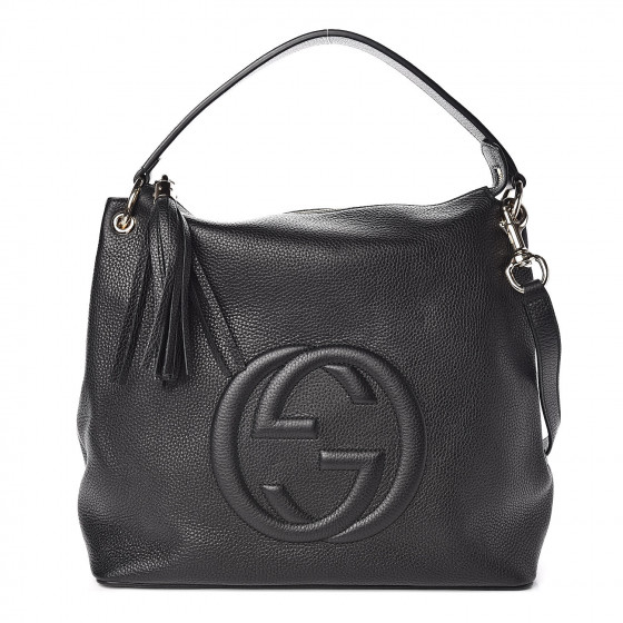 gucci pebbled calfskin soho