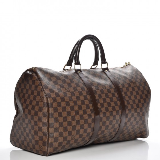 louis vuitton damier ebene keepall 50