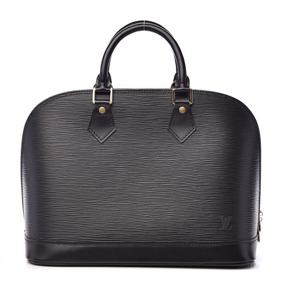 louis vuitton alma pm epi black