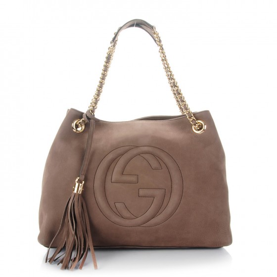 gucci soho double chain shoulder bag