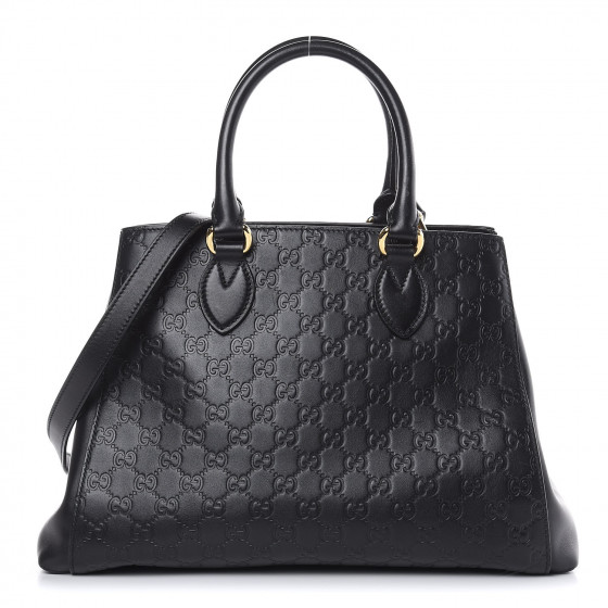 gucci guccissima black bag