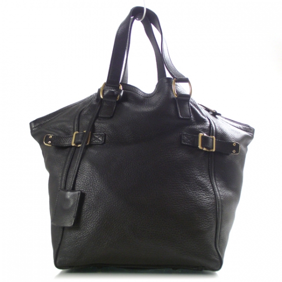 yves saint laurent leather tote bag