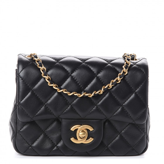 chanel square mini pearl crush