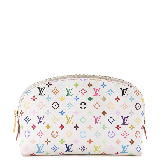 lv multicolor cosmetic pouch