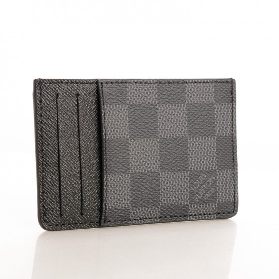 LOUIS VUITTON Damier Graphite Neo Porte-Cartes Card Holder 168827 ...