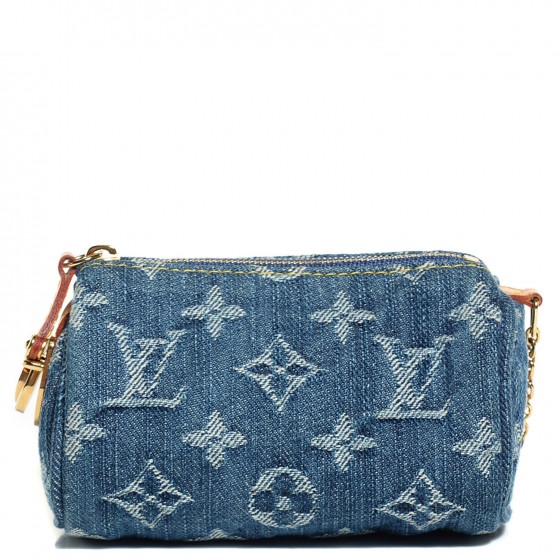 lv denim pochette