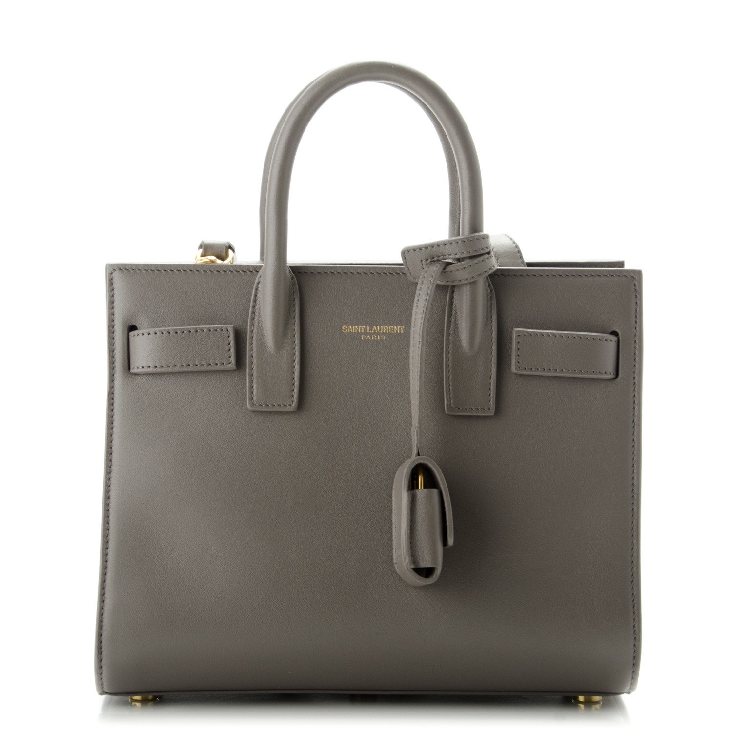 saint laurent sac de jour nano leather tote