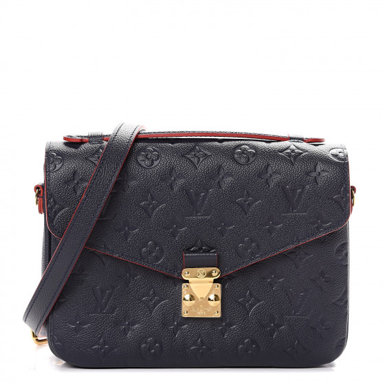 louis vuitton empreinte pochette metis marine rouge