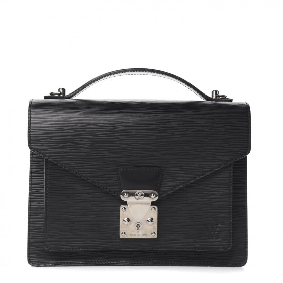 louis vuitton monceau epi black