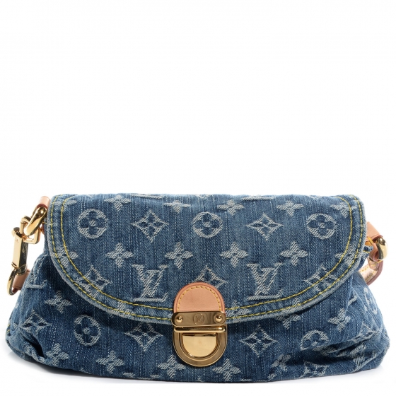 louis vuitton denim mini pleaty