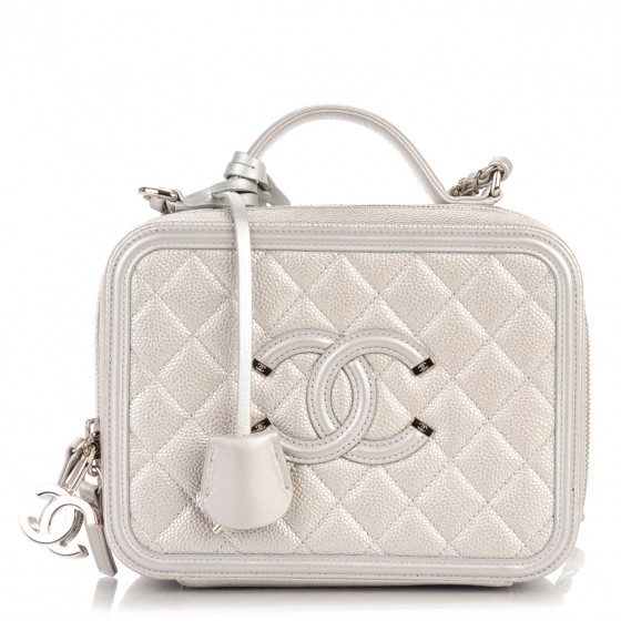 chanel filigree vanity case medium