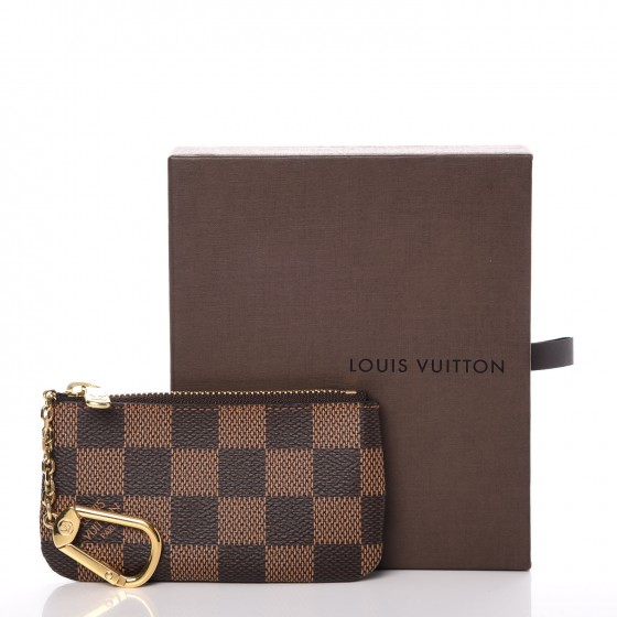 louis vuitton damier ebene canvas key pouch