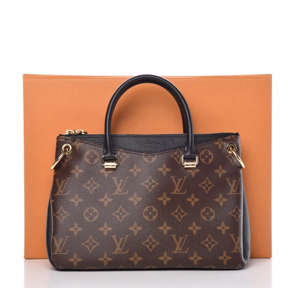 louis vuitton monogram pallas full bb black