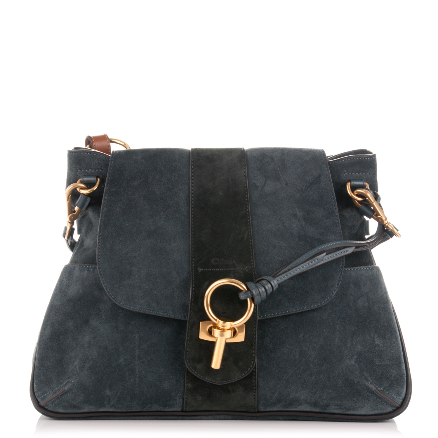 chloe suede shoulder bag