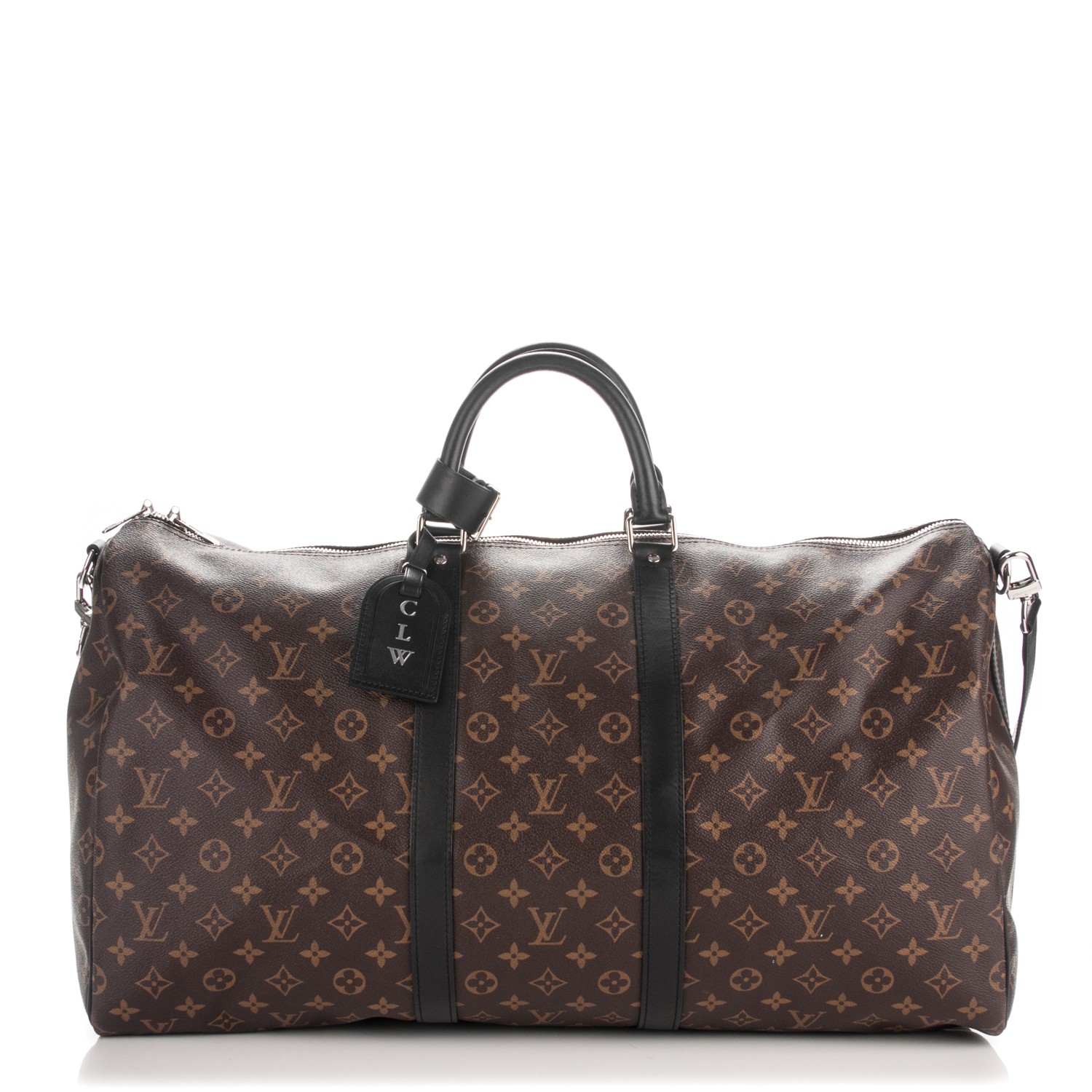 monogram macassar keepall