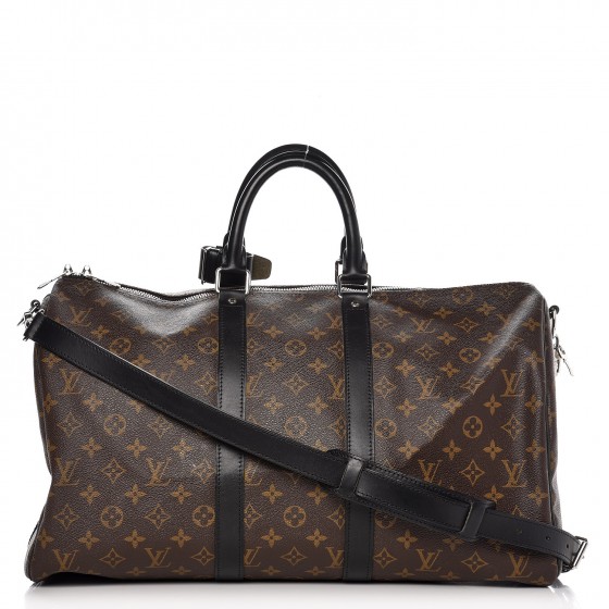 monogram macassar keepall