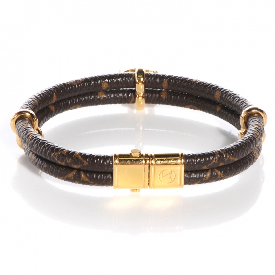 louis vuitton keep it twice monogram bracelet