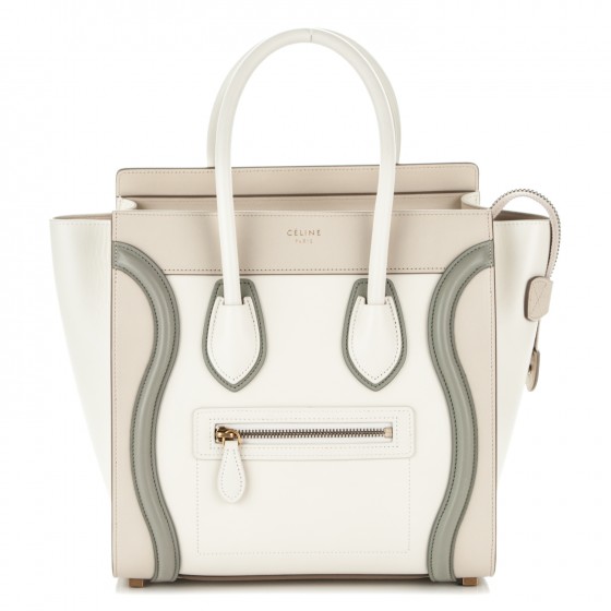 celine micro luggage tricolor