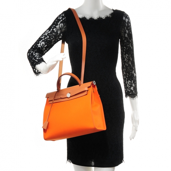 hermes herbag orange