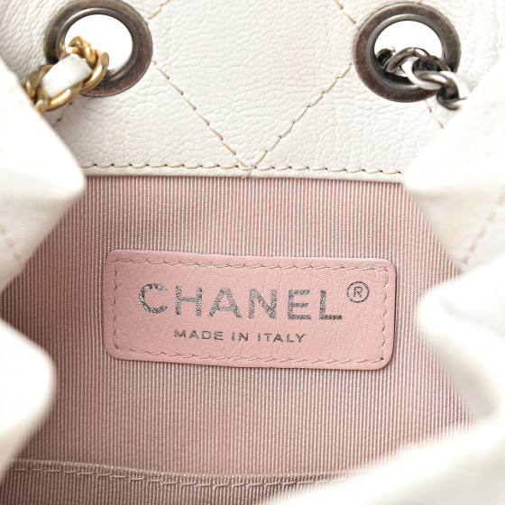 chanel gabrielle patent goatskin