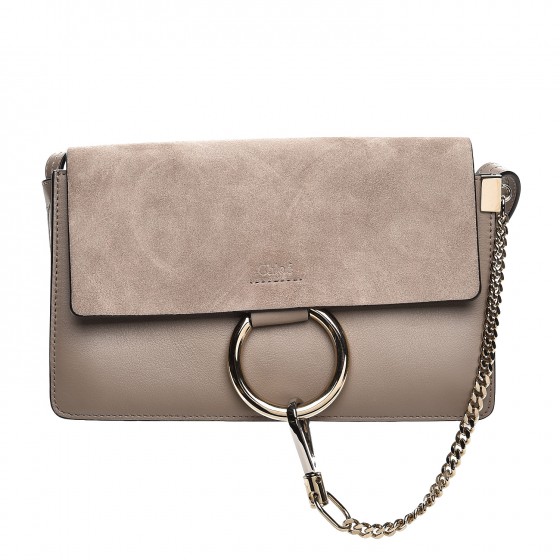 chloe suede faye bag