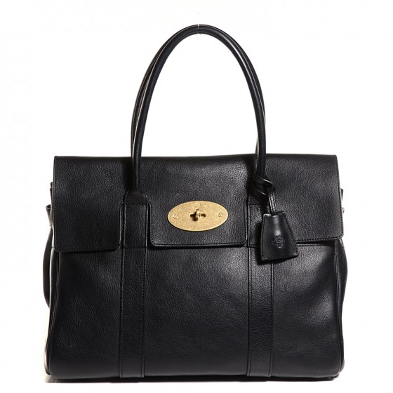 MULBERRY Natural Leather Bayswater Black 102824