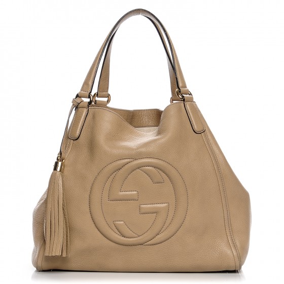 gucci pebbled calfskin medium soho