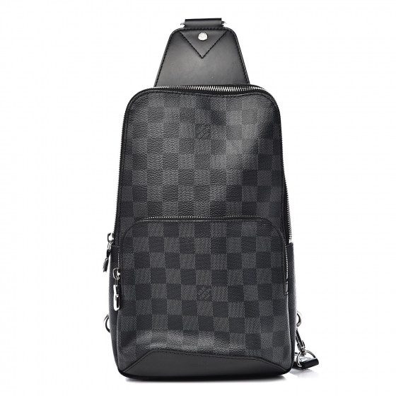 lv avenue sling bag damier graphite