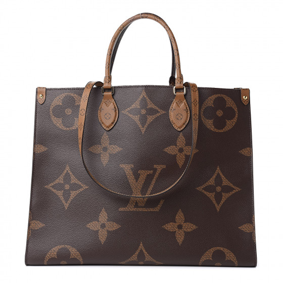 lv on the go reverse monogram