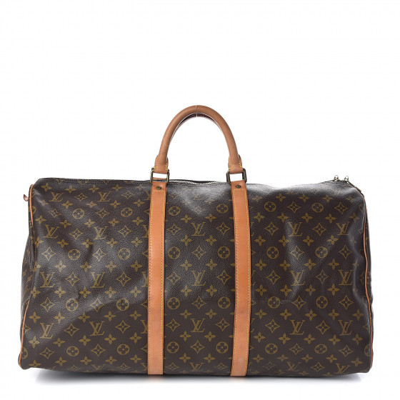 lv keepall 55 black monogram