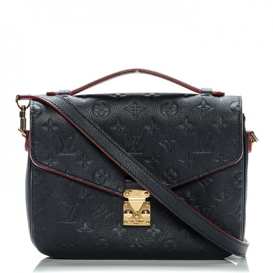 louis vuitton empreinte pochette metis marine rouge